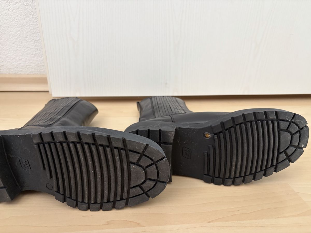 Scarpe da donna: Ferretti Leder Stiefeln, neu, Grösse 39 – Nuovo (secondo la descrizione) da Zürich venduto da Ricarda044 2