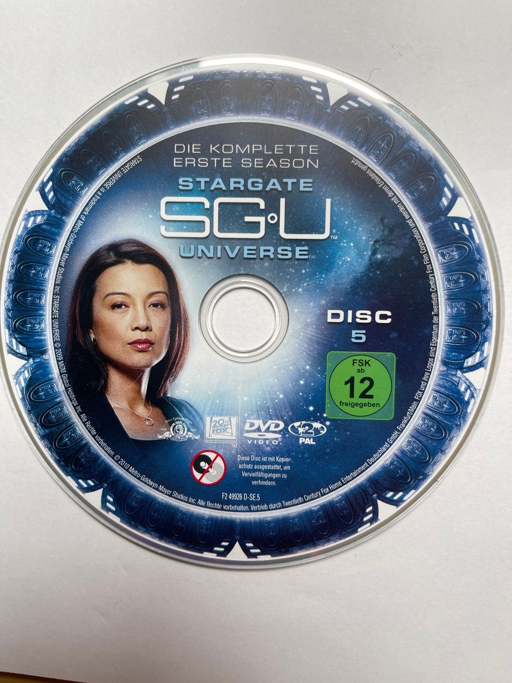 Alle DVDs: DVD Stargate Universe Staffel-1 Disk-5 – Gebraucht aus Turbenthal von Kernst59