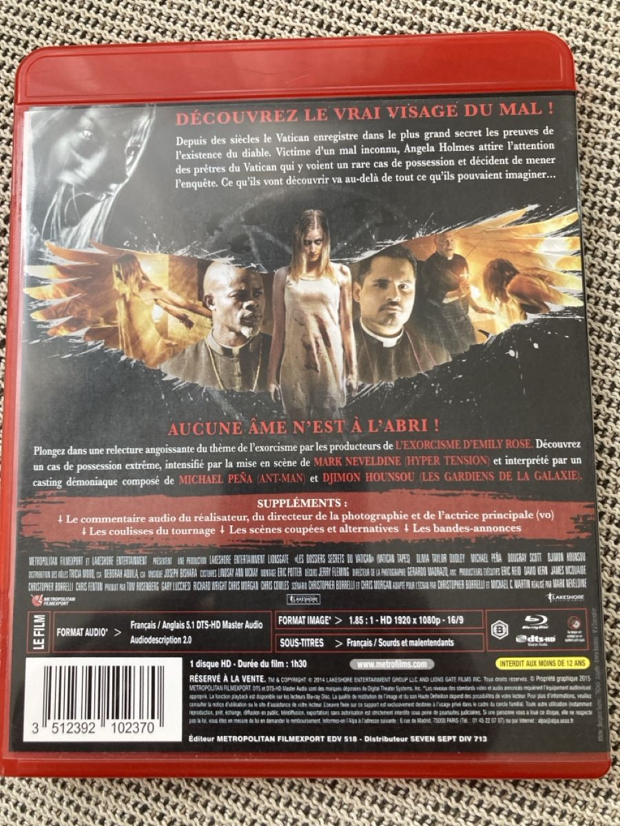 Alle DVDs: Les Dossiers Secrets du Vatican (Blu-Ray) – Gebraucht aus Neuchâtel von Tradeboi 1