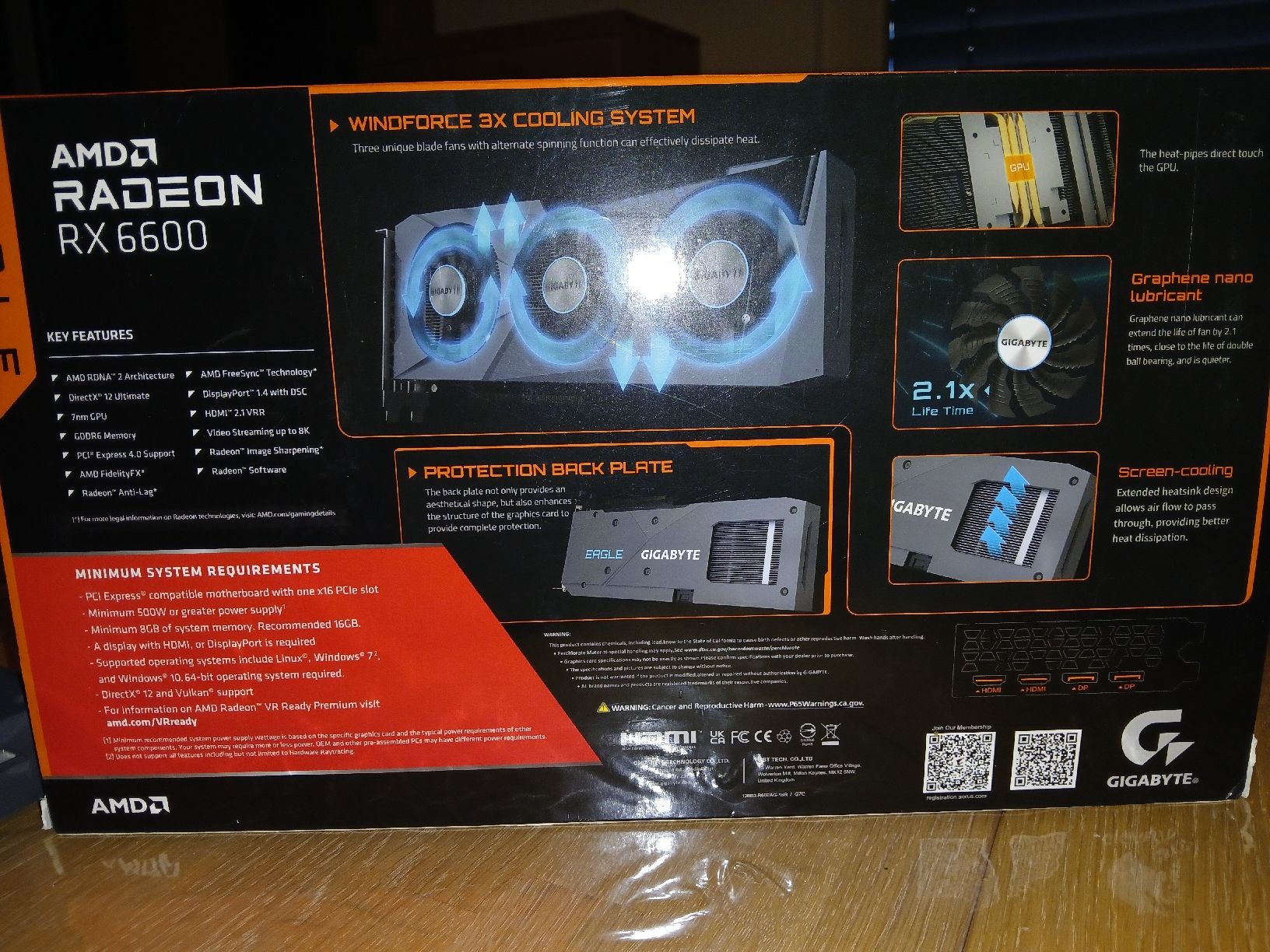 Amd Grafikkarten: Gigabyte Radeon RX 6600 Eagle 8G – Gebraucht aus Sulgen von pli_yrh2 3