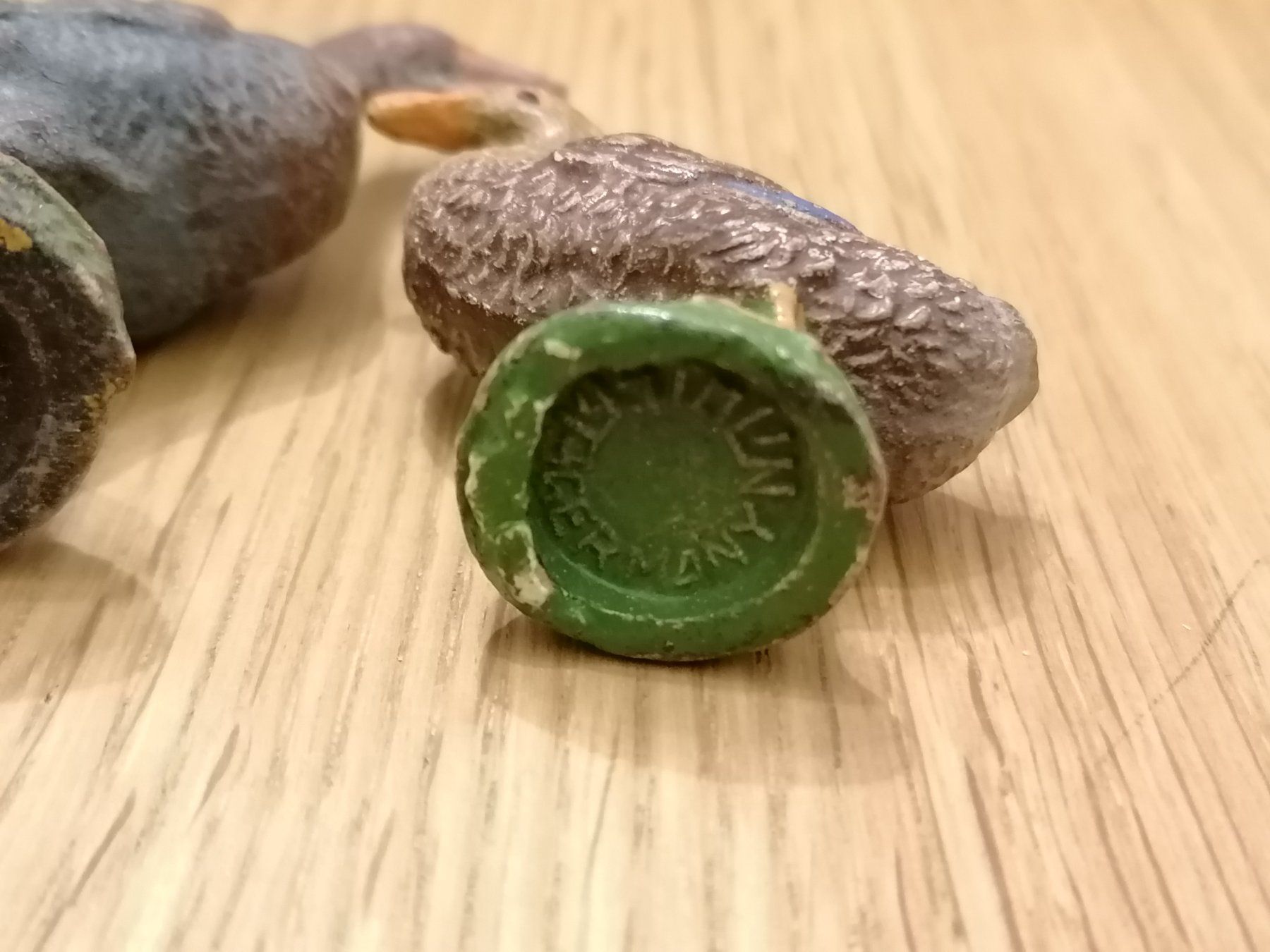 Statuette: Elastolin Tierfiguren - Entenpaar / Erpel und Ente – Usato da Basel venduto da vintagecollector 2