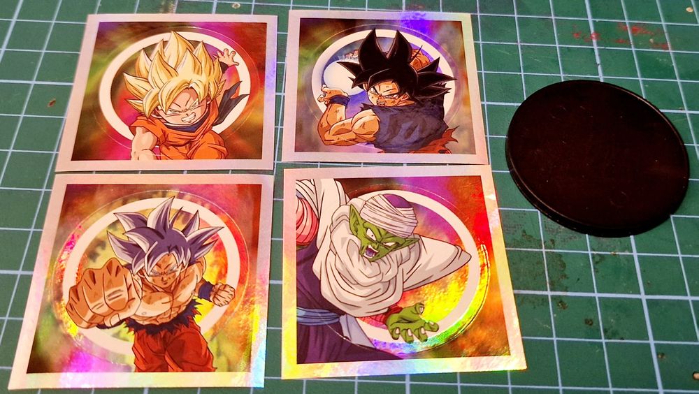 4x Dragonball Super Panini Caps Sticker S7 S8 S9 S12 Kaufen Auf Ricardo