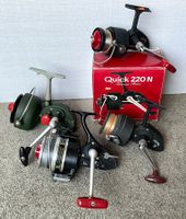 🔴 4x D.A.M. Quick Angelrollen 220 / 330 / 4000 / Super 70‘s