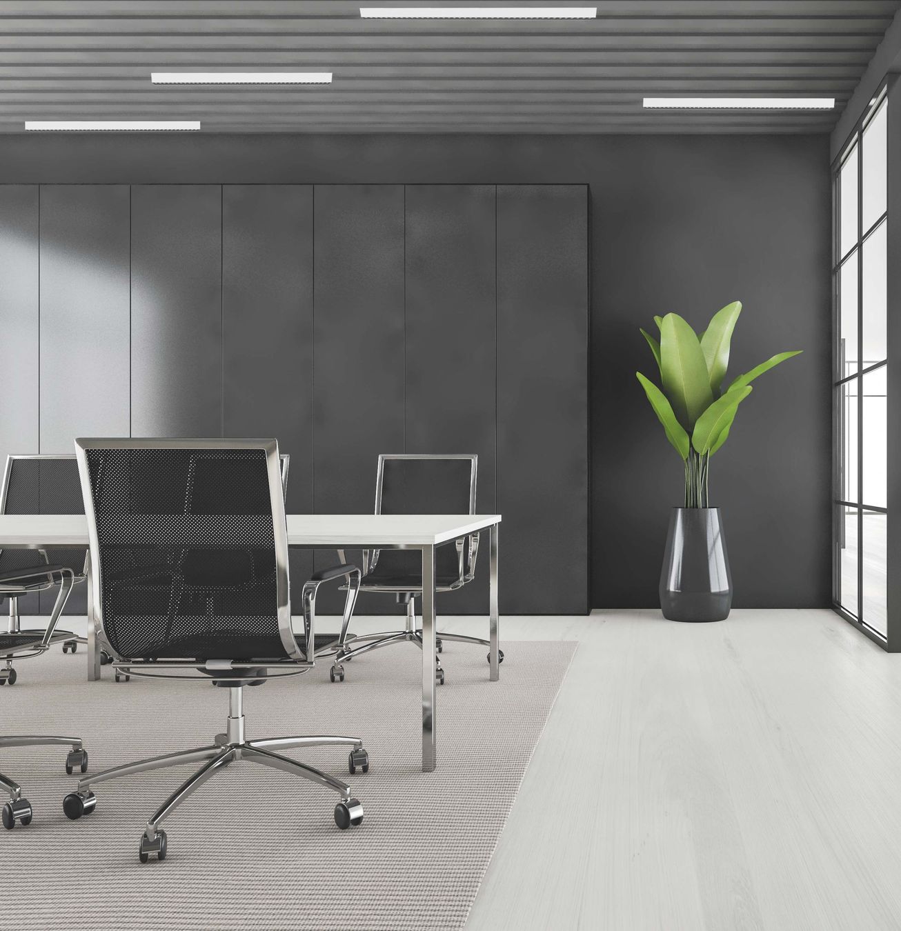Lampadari & plafoniere: LED Pendelleuchte, Raster, 60 cm Länge – Nuovo (secondo la descrizione) da Kreuzlingen venduto da Smart-Light 1