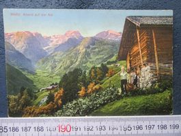 ABEND AUF DER ALP SENNHÜTTE BELEBT BEO AK