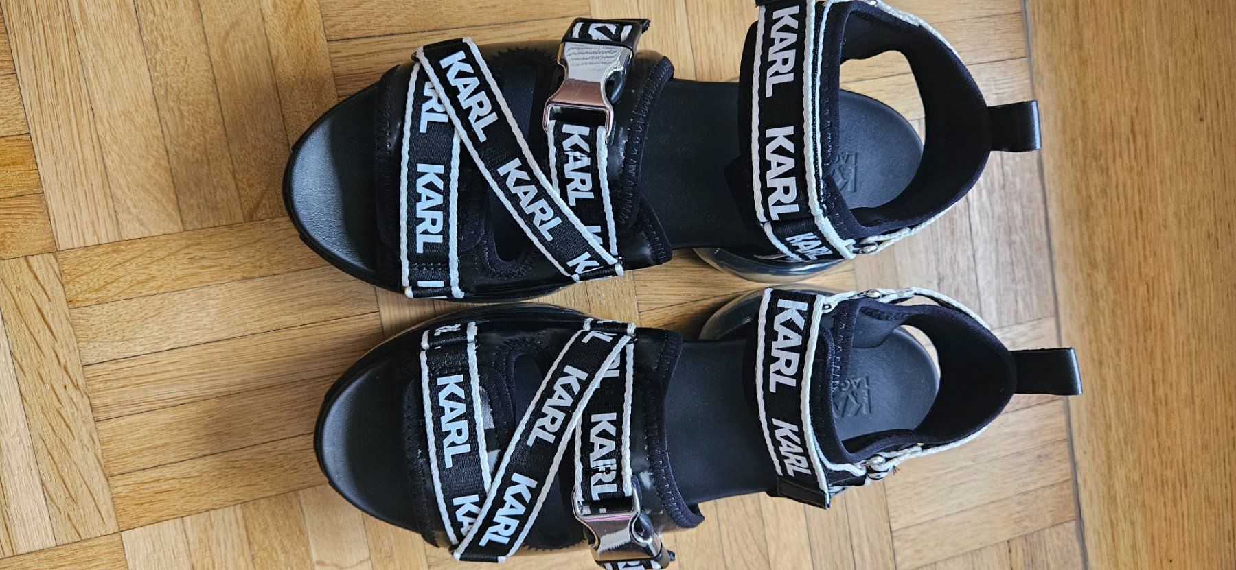 Karl Lagerfeld Scarpe da donna: Karl Lagerfeld Sandalen Gr.40 – Usato da Basel venduto da Ricardo.adela24 1