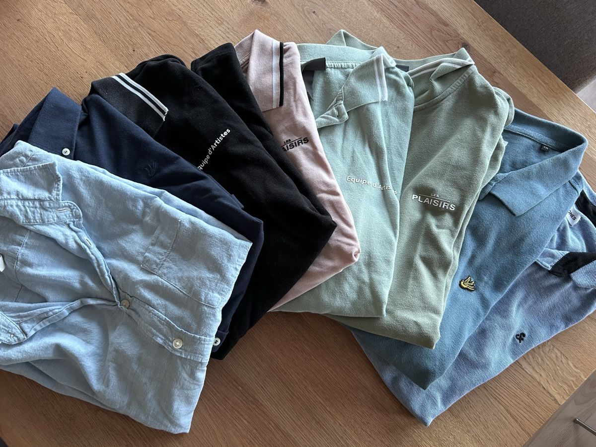 Lotti di vestiti: ***8 Poloshirts und Hemden*** – Usato da Gais venduto da Dadeb995