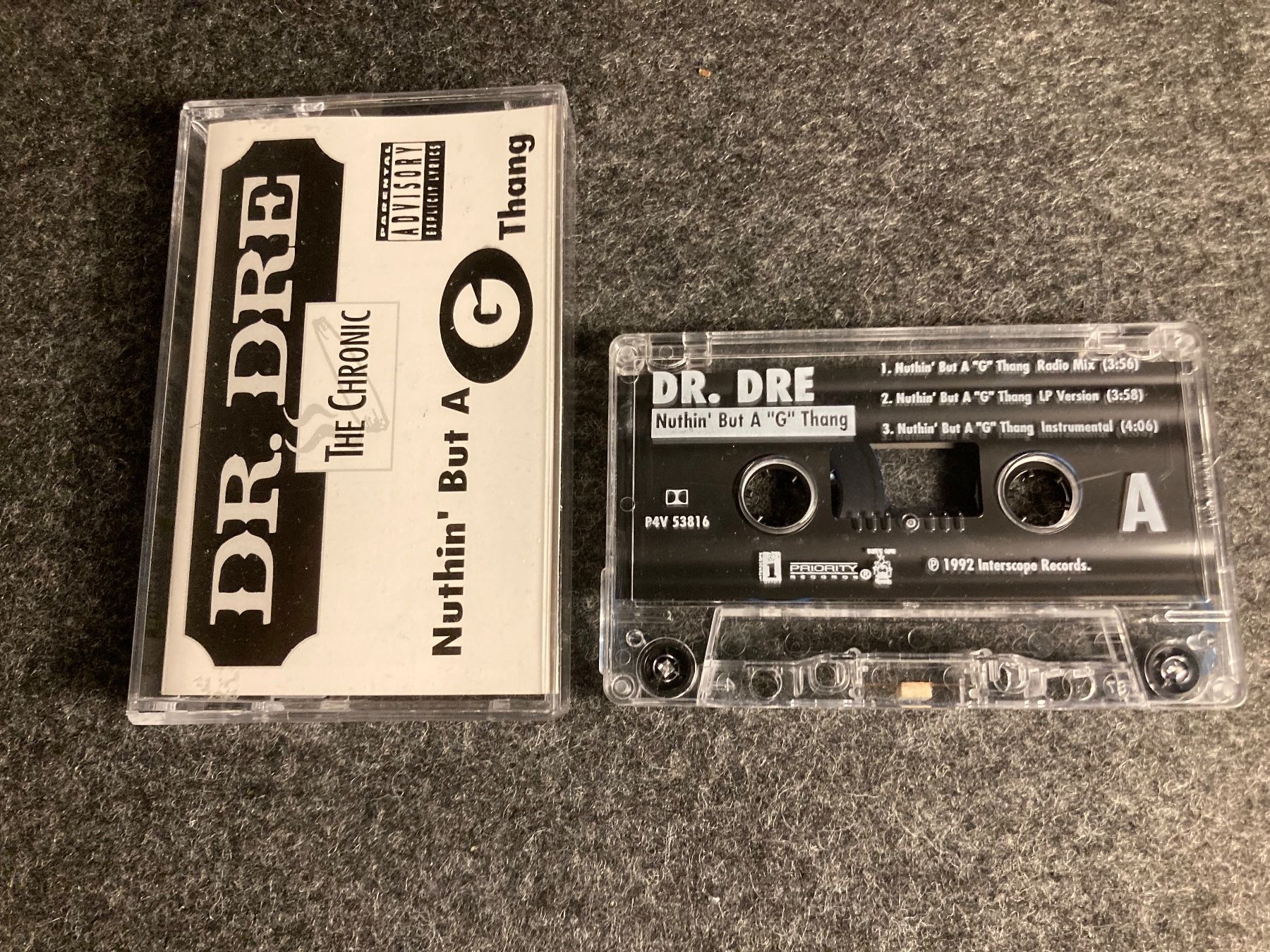 Musicassette: Dr. Dre - Nuthin' But A "G" Thang (MC) – Usato da Fribourg venduto da Karushi 3