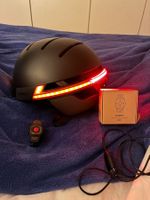 Livall Smart Fahrradhelm schwarz mit Zubehoer