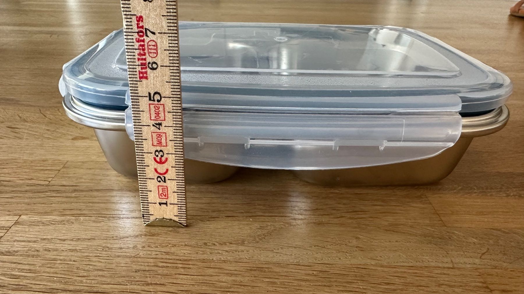 Behälter & Ähnliches: Lunchbox / Tupperdose Edelstahl 2 Abteile 650ml – Gebraucht aus Winterthur von  2