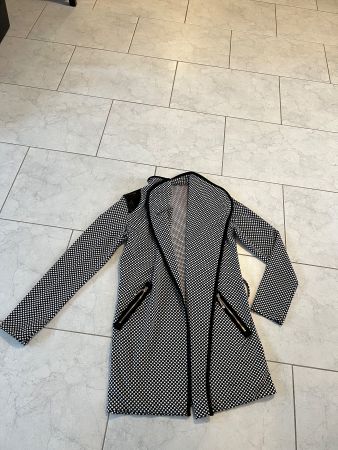 Schicker Damen Blazer, schwarz/weiss, Grösse 38, Top Zustand