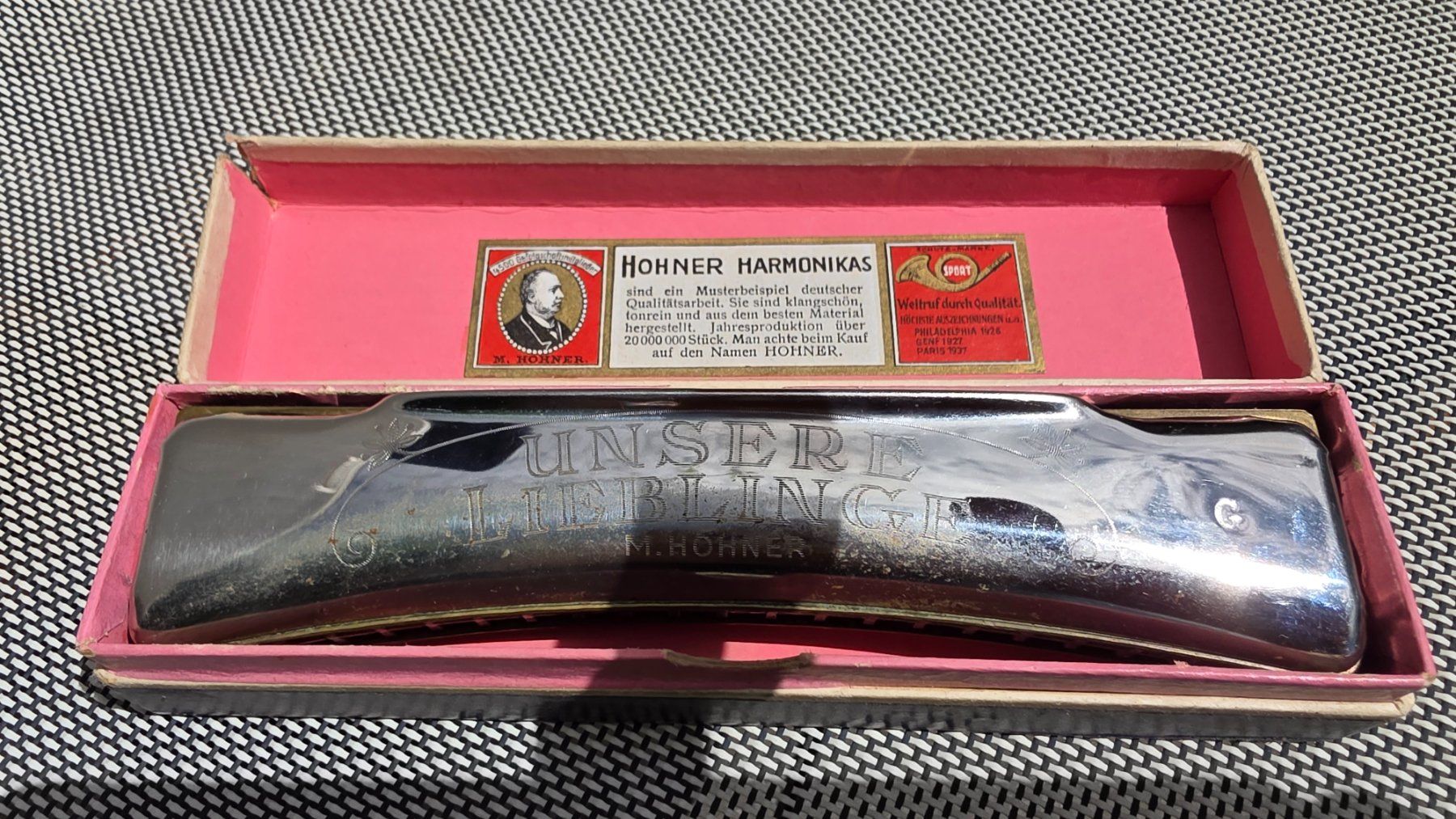 Hohner Strumenti musicali: Alte Mundharmonika – Usato da dornach venduto da hundeliebe01 1