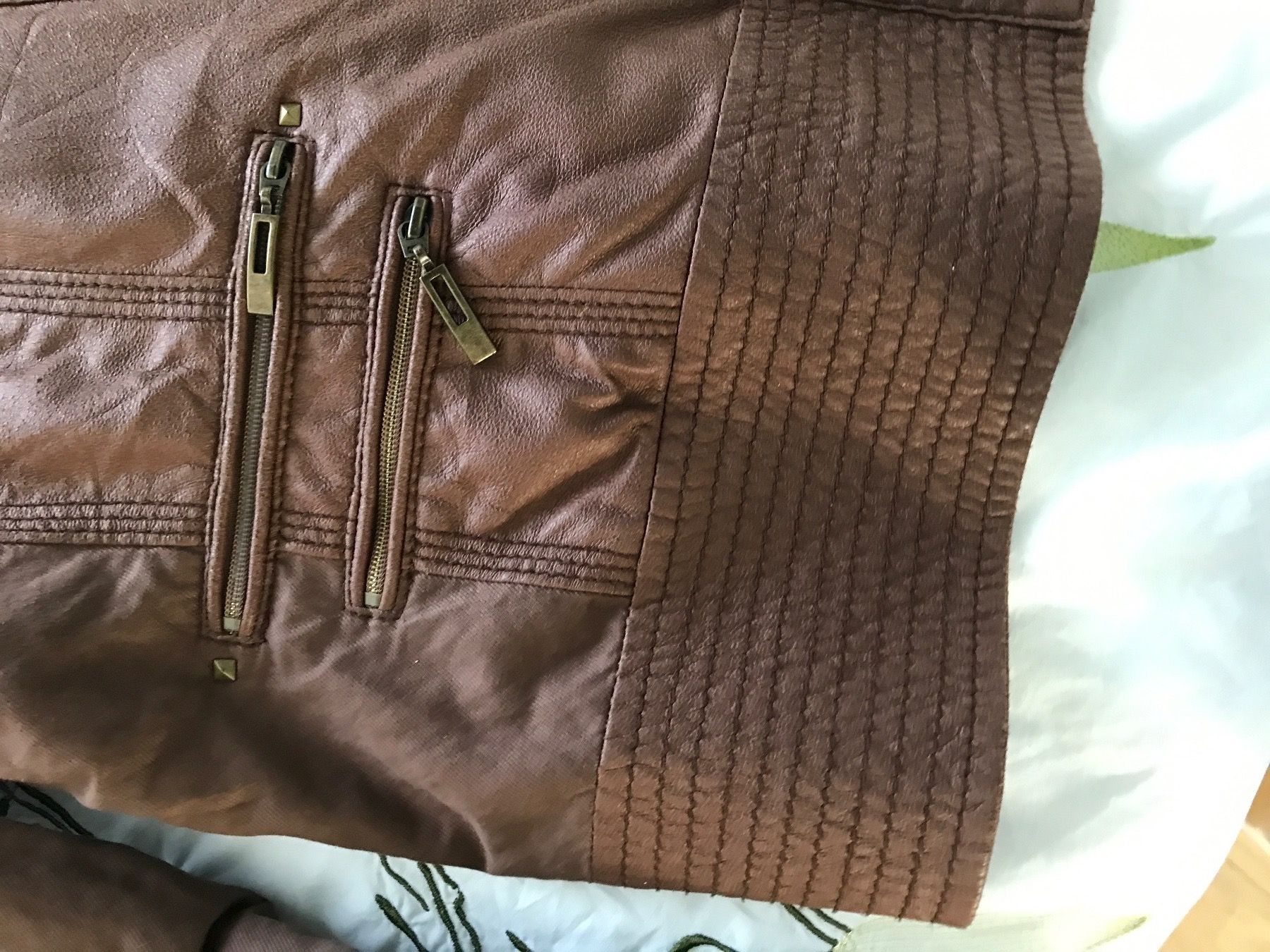 Bonita Giacche: Bonita Jacke in Lederoptik – Usato da Landschlacht venduto da girris100 1