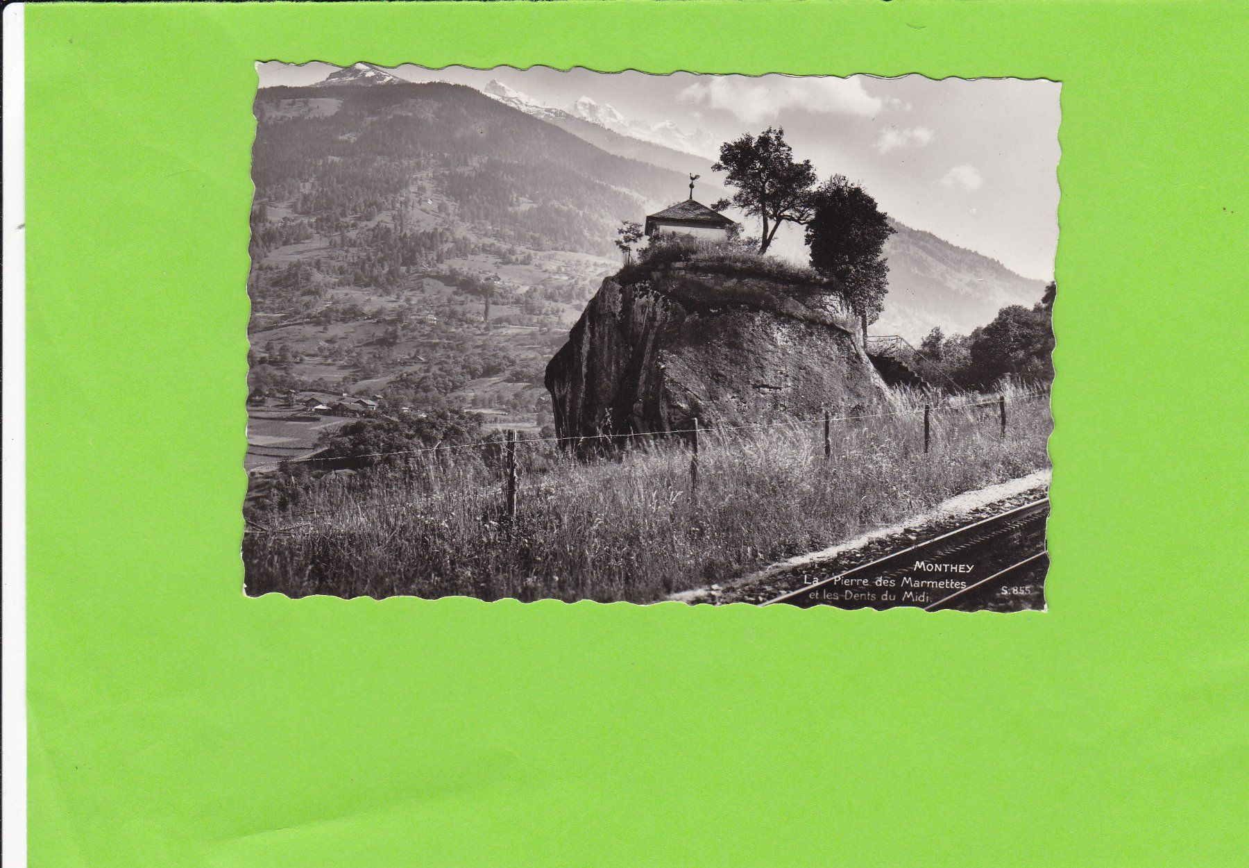 Cartes postales: Monthey-Geleise – D'occasion à St. Peterzell par neckertal