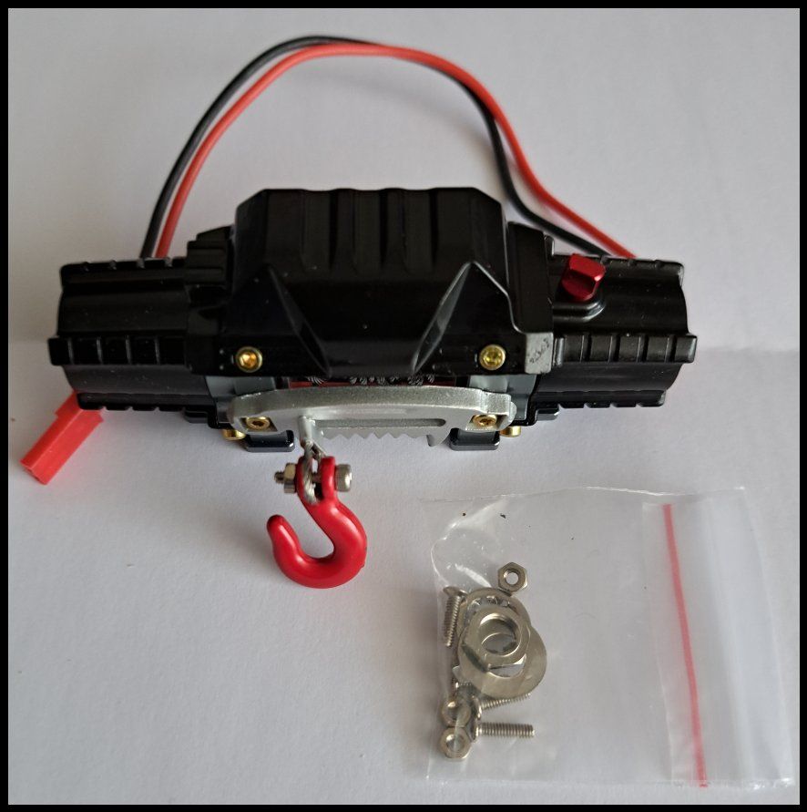 Modellismo RC: Doppelmotor Seilwinde 1/10 mit Stahldrahtseil 1m – Nuovo (secondo la descrizione) da Nussbaumen AG venduto da randy55 1