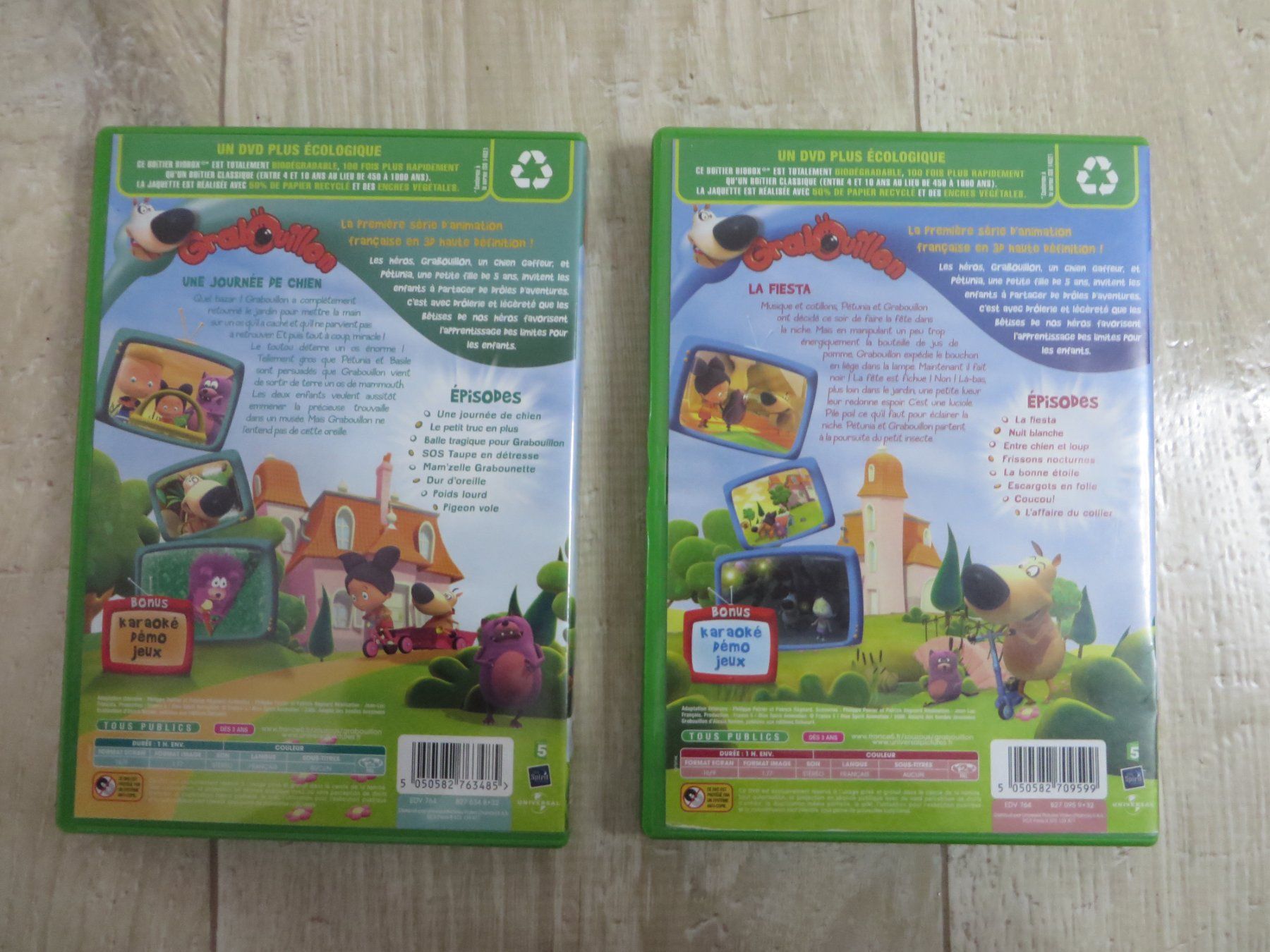 Tutti i DVDs: J218 - Grabouillon - 2 DVD – Usato da Sottens venduto da locepa 1