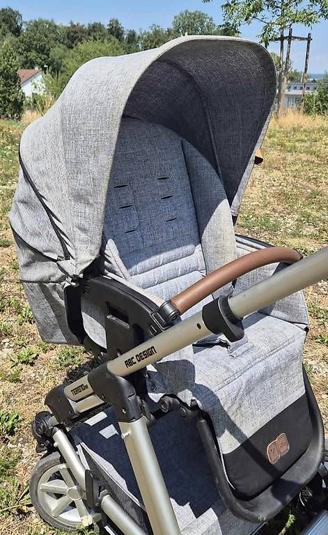 Carrozzine: Kinderwagen mit Babyschale ABC  – Usato da Gockhausen venduto da log_vhm2 3