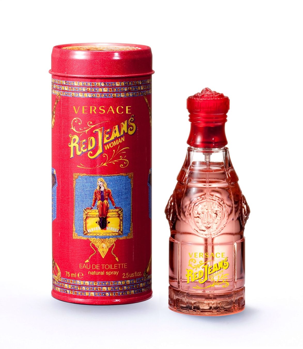 Versace Parfum & Eau de Toilette: Versace Red Jeans Eau de Toilette – Gebraucht aus St. Gallen von look-twice