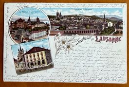 Lausanne - Litho 1902