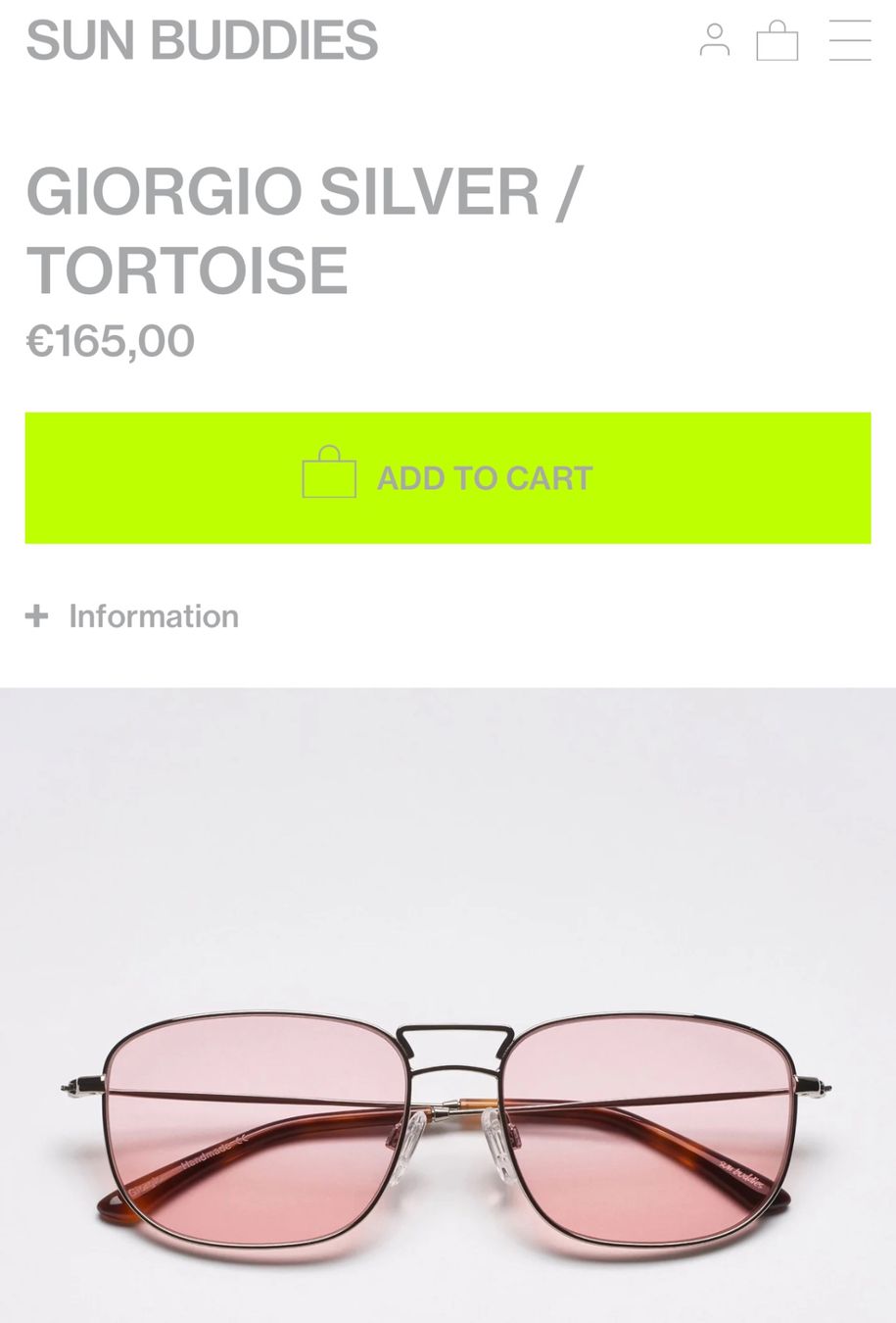 Occhiali & Lenti: Sun buddies sunglasses -scandinave – Nuovo (secondo la descrizione) da Nyon venduto da My_wardrobe 1