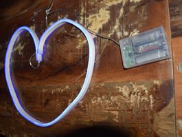 Lichterkette/Party/TV usw. blau mit 3 AA Batterien Nr: B