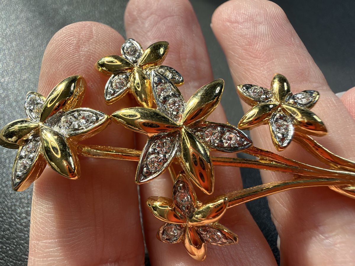 Broches & Aiguilles: Vintage Brosche Luxus Modeschmuck   – D'occasion à Lamone par LaCantinaMagica 5