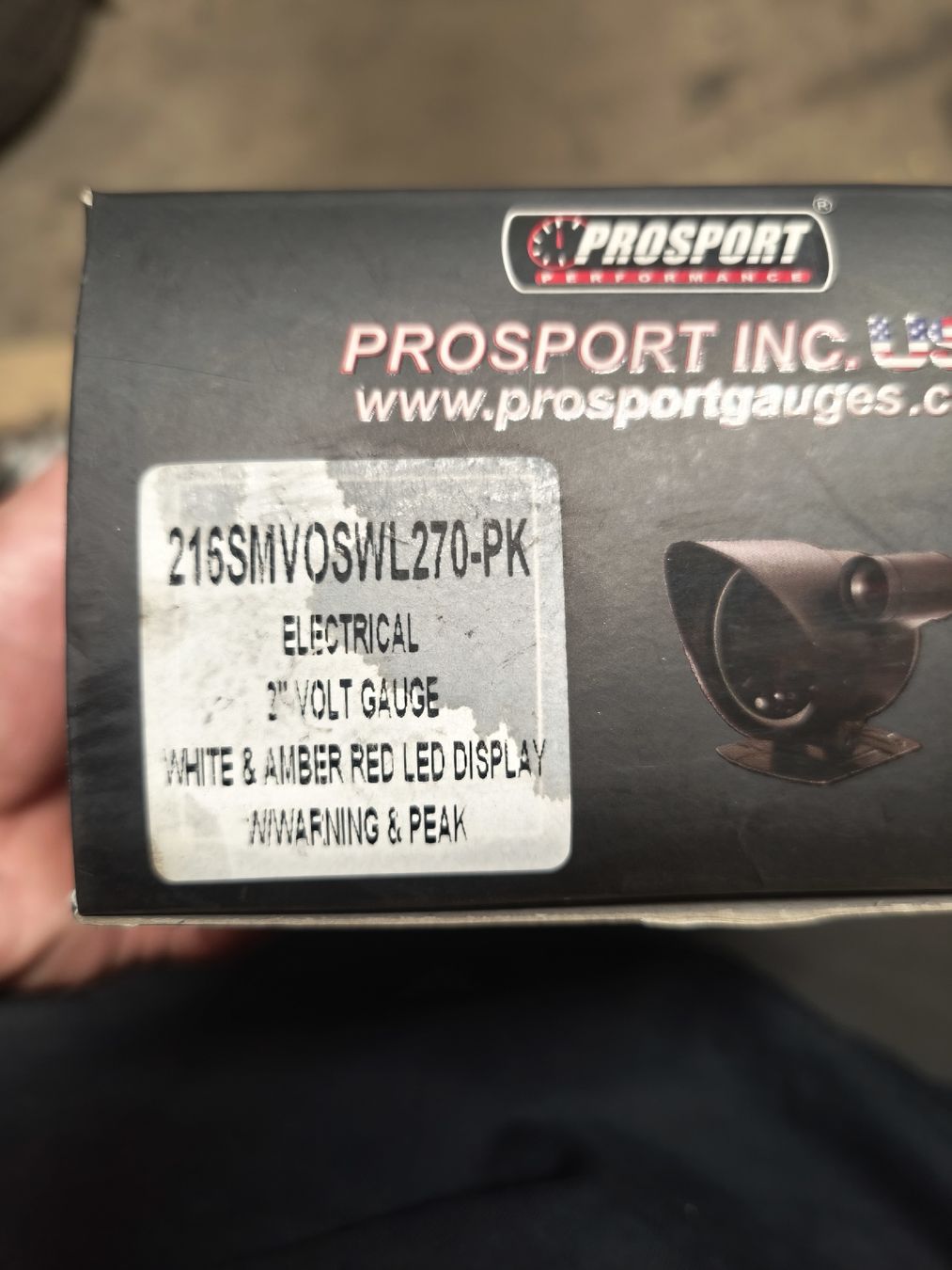 Alle Autoersatzteile: Prosport Voltanzeige 52mm – Neu (gemäss Beschreibung) aus Ernetschwil von Volvo0815 3