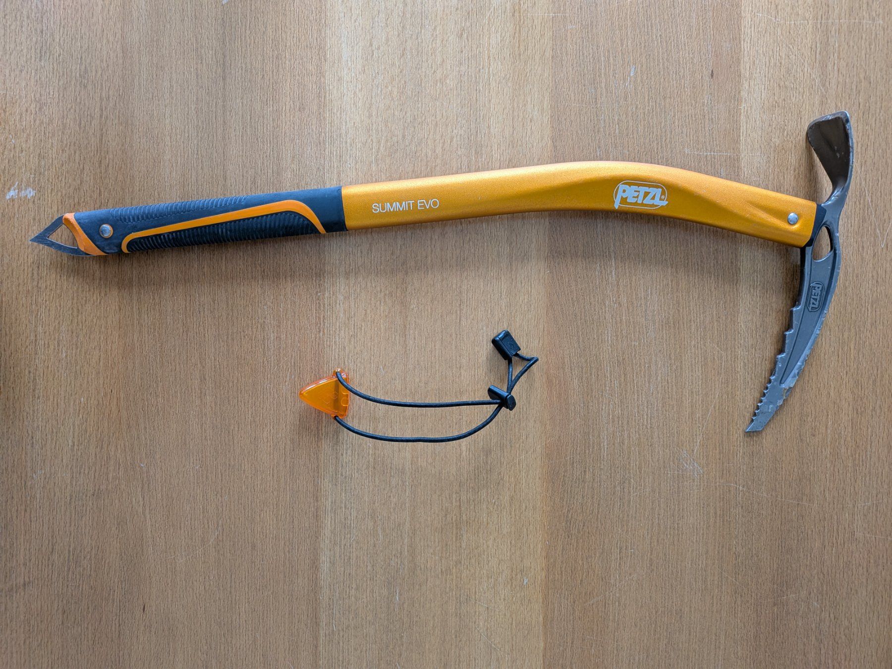 Petzl Kletterausrüstungen: Eispickel Eiskletteraxt Petzl Summit Evo 59 – Gebraucht aus Bern von Tjaggy 3