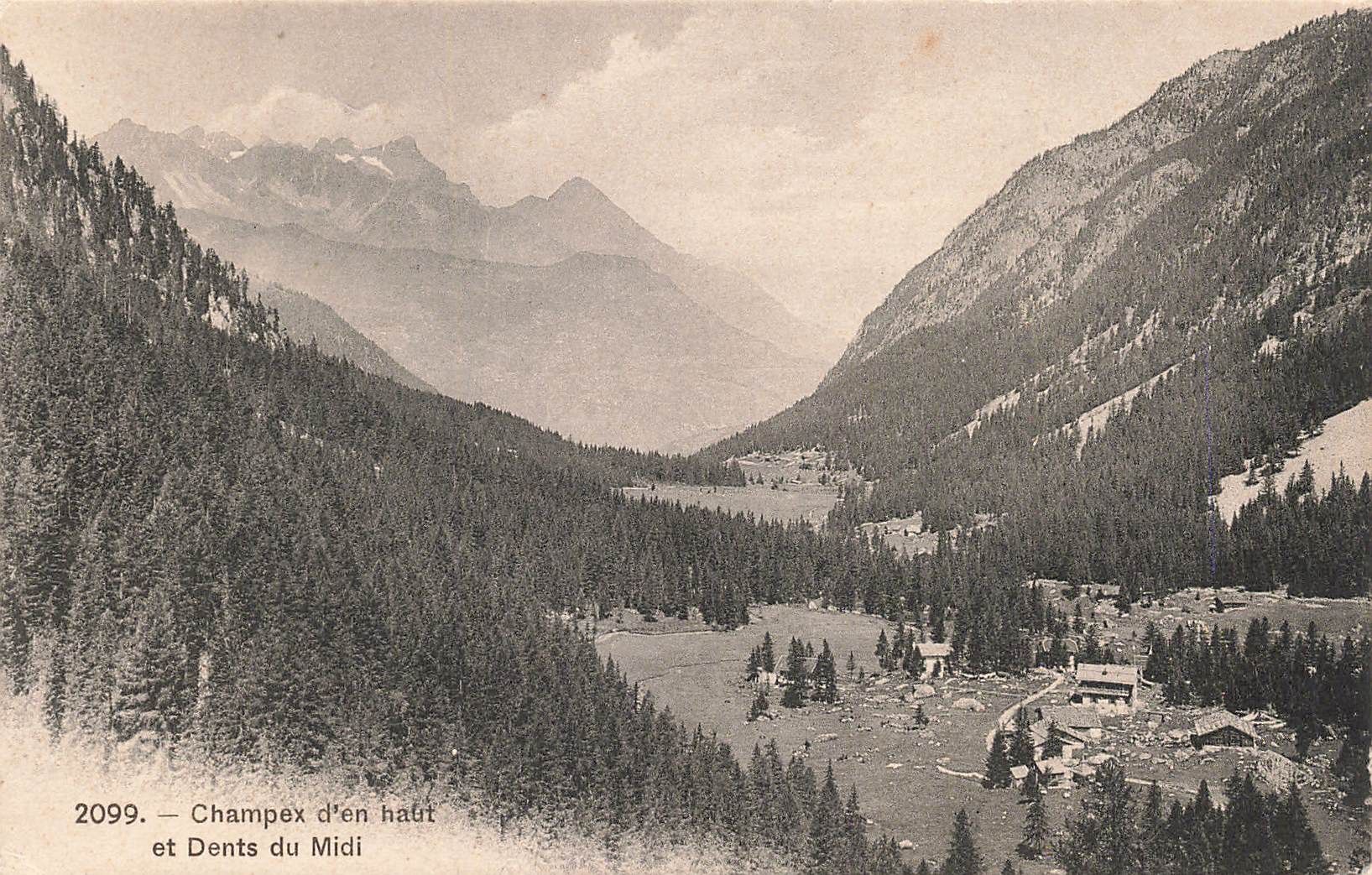 Cartoline postali: Champex d'en haut – Usato da Biasca venduto da Blenio71