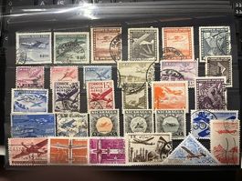 30 timbres différents thématique aviation n°5