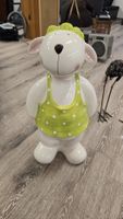 Süsse Keramik Schaf Figur Deko Garten Frühling Sommer 🐑🌻🌞