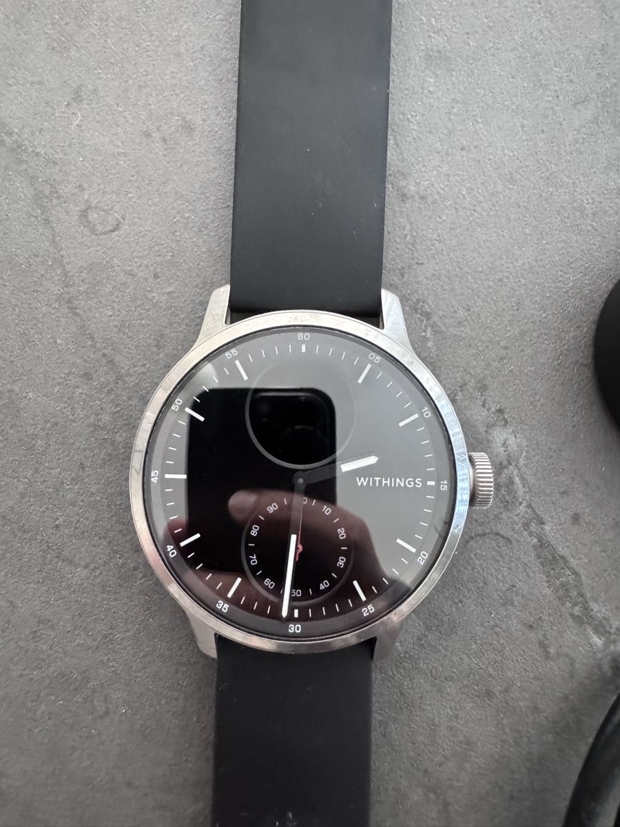 Smartwatch: Withings ScanWatch schwarz mit Ladekabel – Usato da Pfäffikon ZH venduto da tim993 2