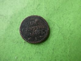 Frankreich 1849 A, 1 Centime