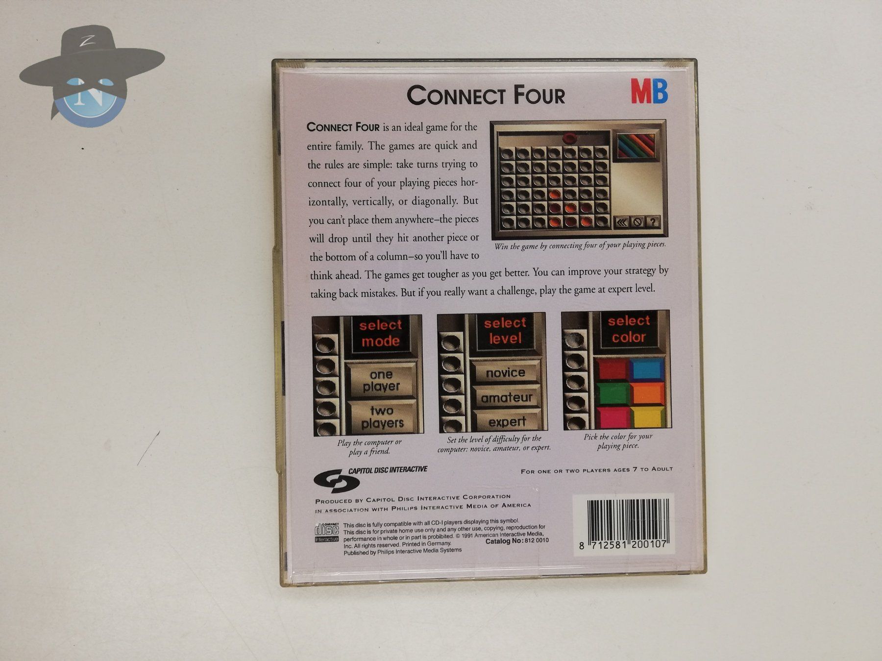 Giochi: Connect Four / Philips CDI CD-i – Usato da St. Gallen venduto da zorro_dc 1