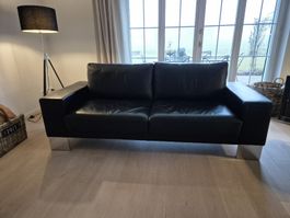 ARTANOVA Ledersofa 2-Sitzer [200 x 90 x 80 cm]