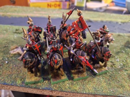 Warhammer Ritter, Bretonnia Knights, Top bemalt!