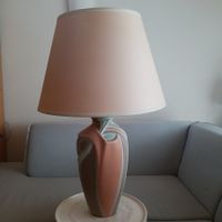 1961 Frankreich "Le Dauphin" Keramik Tischlampe Design 83 cm