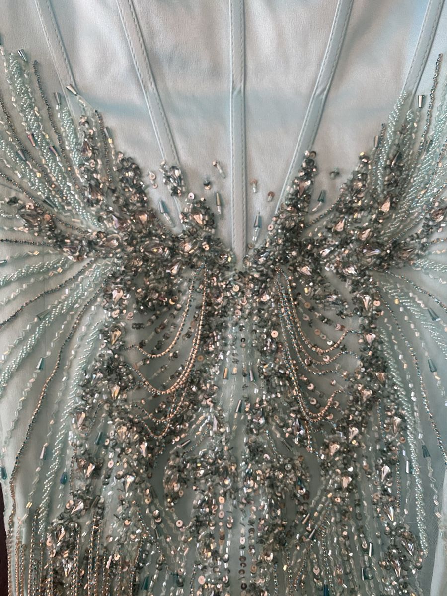 Kleider: Elegantes Abendkleid mit Strass, Gr. 36/38 – Neu (gemäss Beschreibung) aus Oberwil-Lieli von yk___ 4