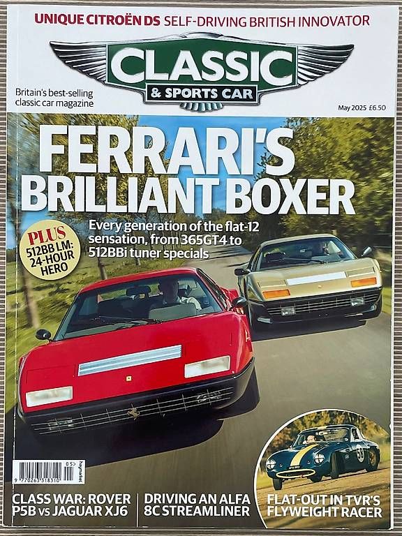 Revues & Magazines: Classic & Sports Car / May 2025 – D'occasion à Russikon par stemmi01