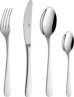 Gerlach Flow Besteck-Set 6 Personen, Rostfrei 24 Stück