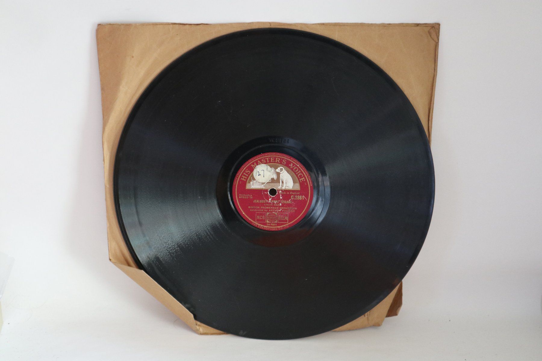 Vinyles: Schellack Boston Promenade Orch. Jealousy Tango – D'occasion à Eschenbach SG par Astalavista 5