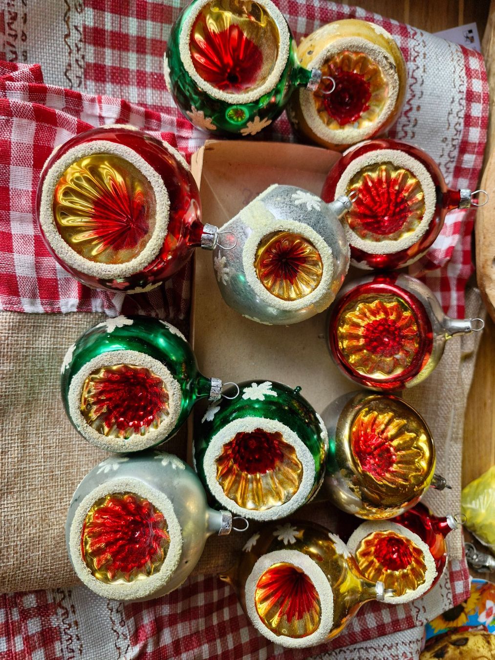 Tutte le decorazioni: antiker Christbaumschmuck – Usato da Guarda venduto da rue_bpd7 2