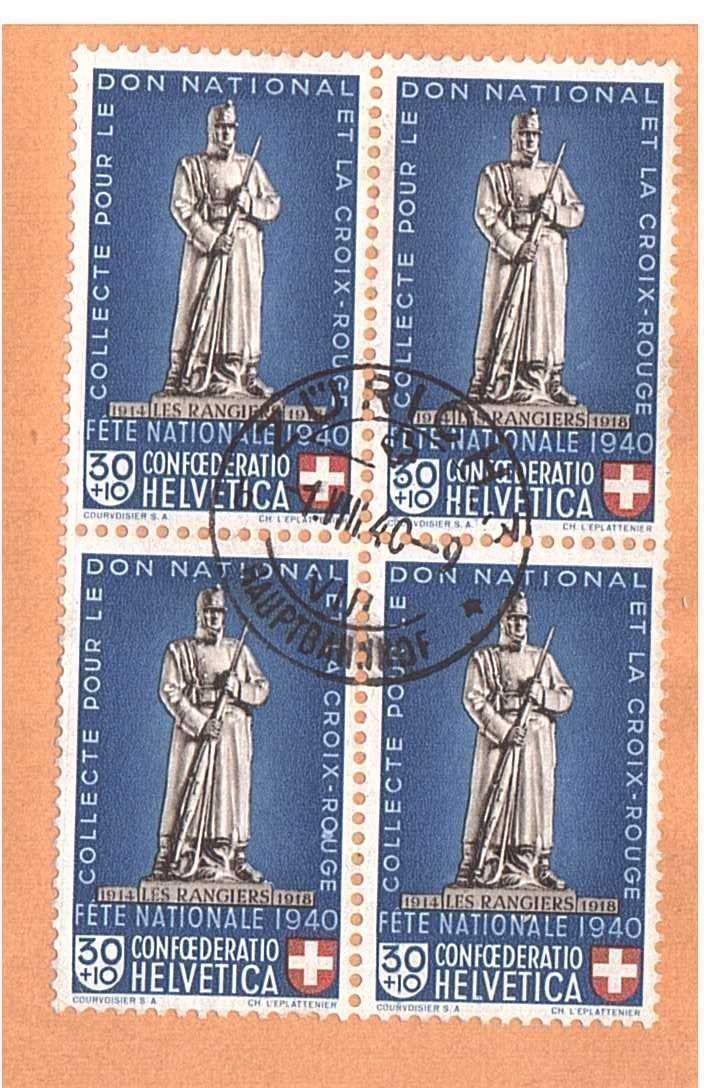 Buste & buste per spedizione: 1940 PP 2-6 VB R-Brief – Usato da Steffisburg venduto da malurada 4