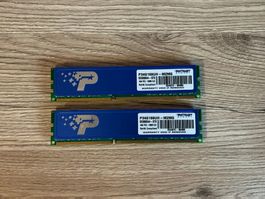 Patriot 8GB Kit (2x4GB) DDR3 1600MHz PC3-12800 CL9