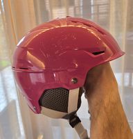 Pinker Skihelm, Grösse S/M (52-55cm) für die Piste!
