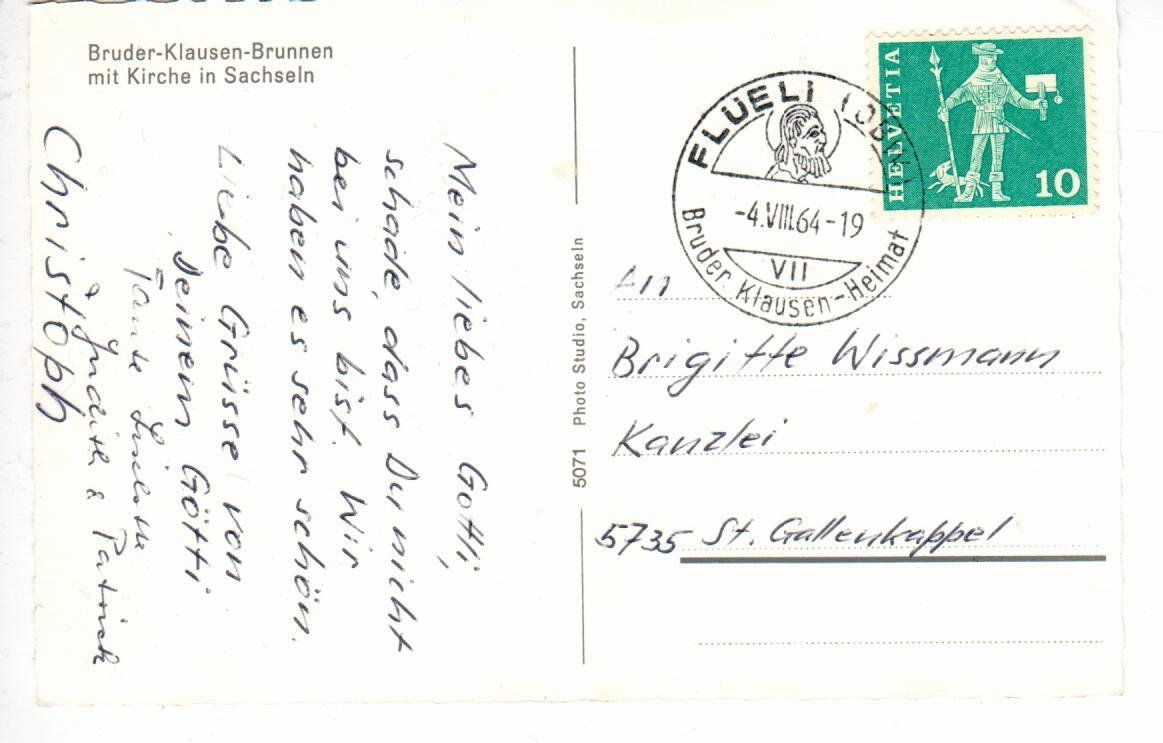 Cartoline postali: Sachseln – Usato da Wolhusen venduto da Curver9 1
