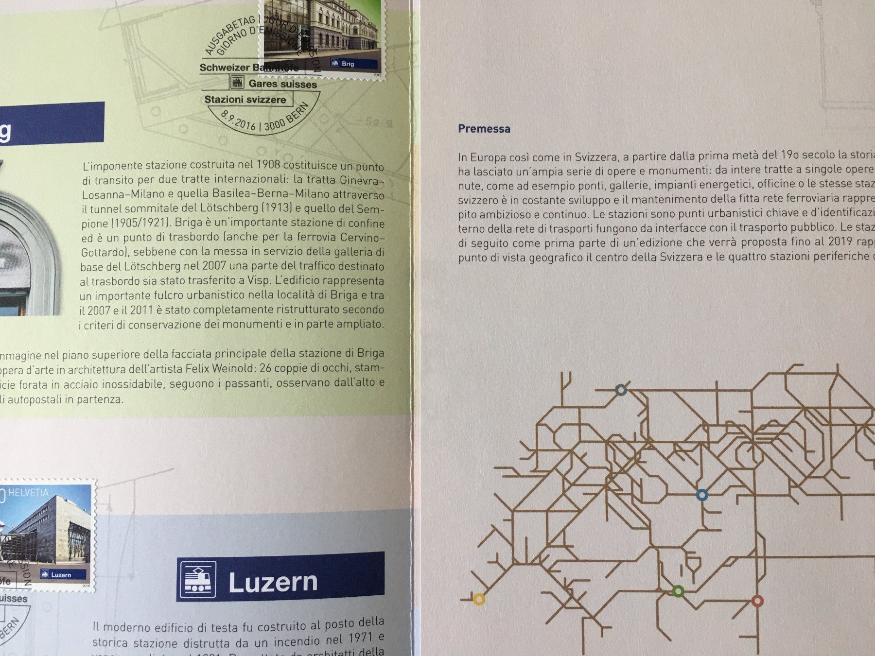 Tutti i francobolli: FDC stazioni svizzere Folder 2016 + 2017 + 2018  FDC – Nuovo (secondo la descrizione) da Niederrohrdorf venduto da leni29 1