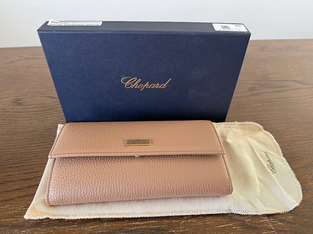 Portemonnaie: Chopard Brieftasche Kalbsleder Camel Portemonnaie – Neu und originalverpackt aus Zürich von Mancini_c