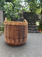 Korb Weide geflochten H 30cm guter Zustand