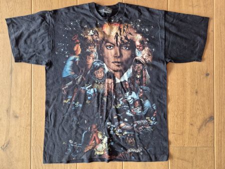 Superbe T-shirt Michael Jackson Empire noir taille L 🎵